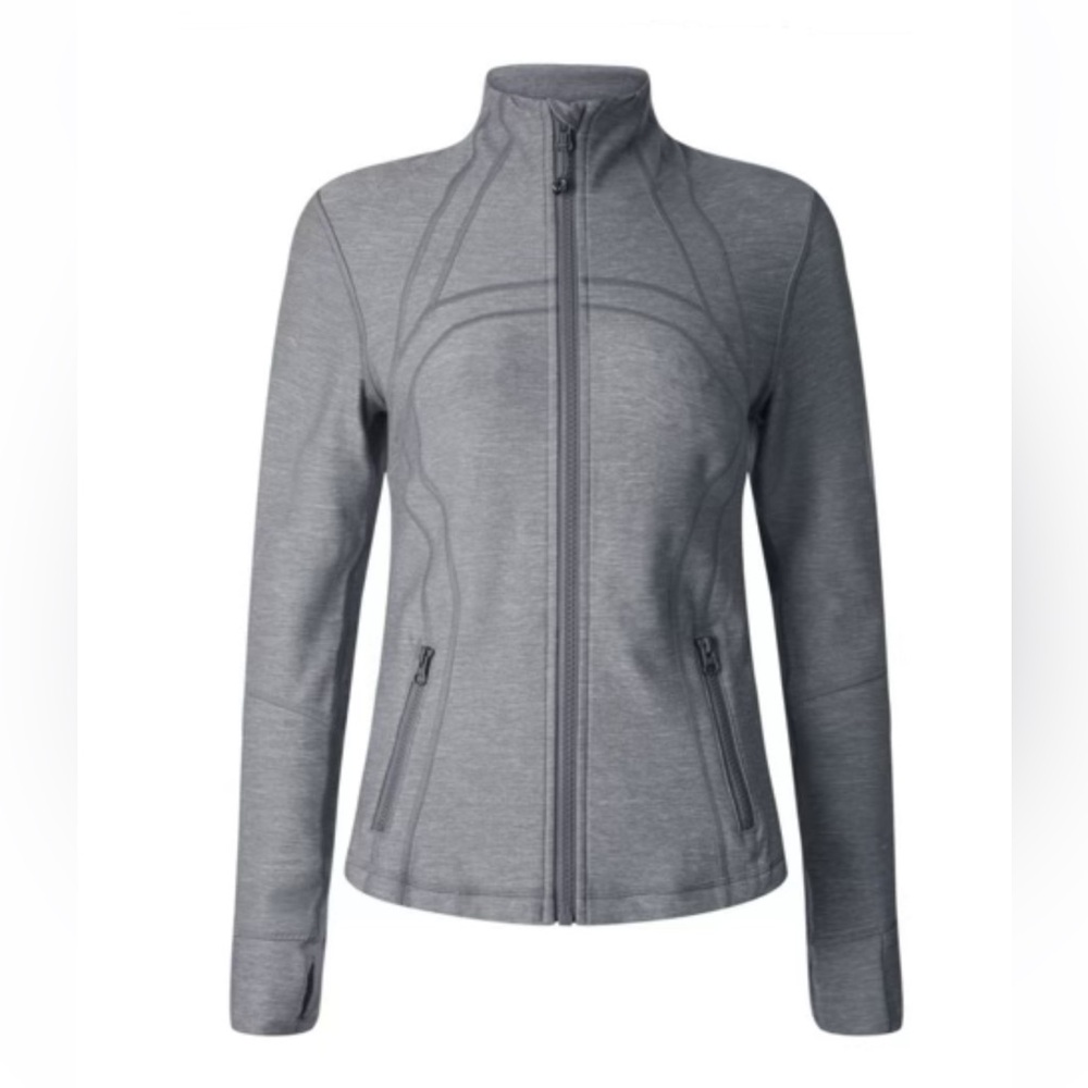 lululemon athletica Women's Gray “heathered slate”  DEFINE Jacket